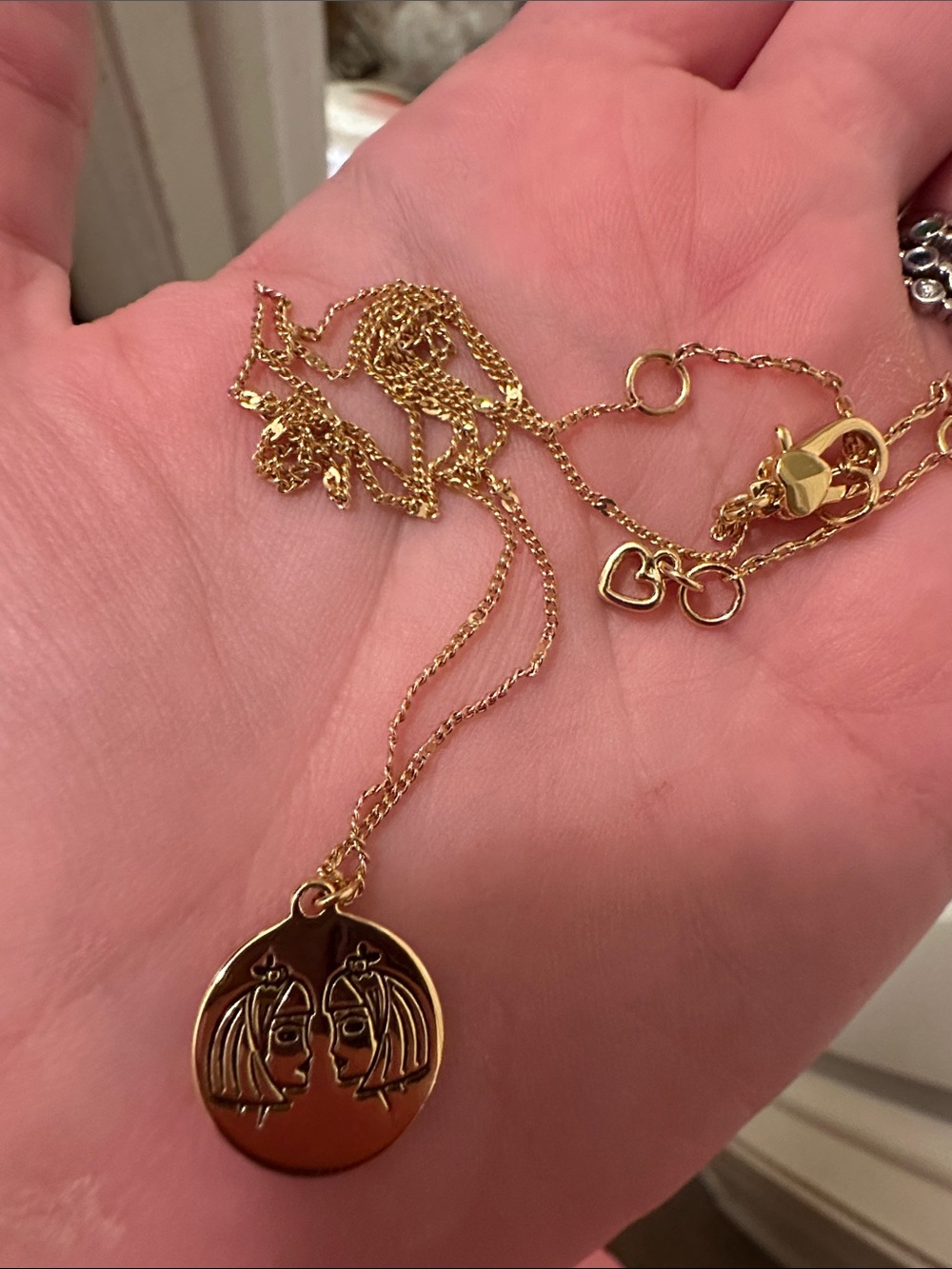"In the Stars" Gemini Pendant Necklace from Kate Spade New York.
